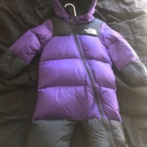 north face snowsuit